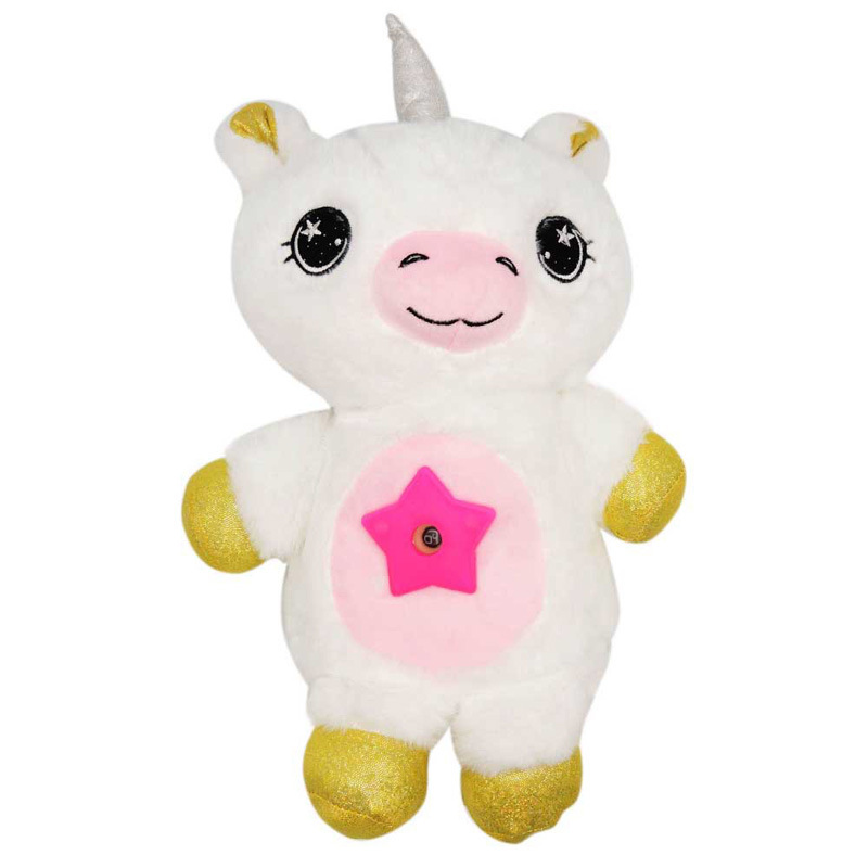 Ночник-проектор звёздного неба Dream Lites в форме мягкой игрушки Белый