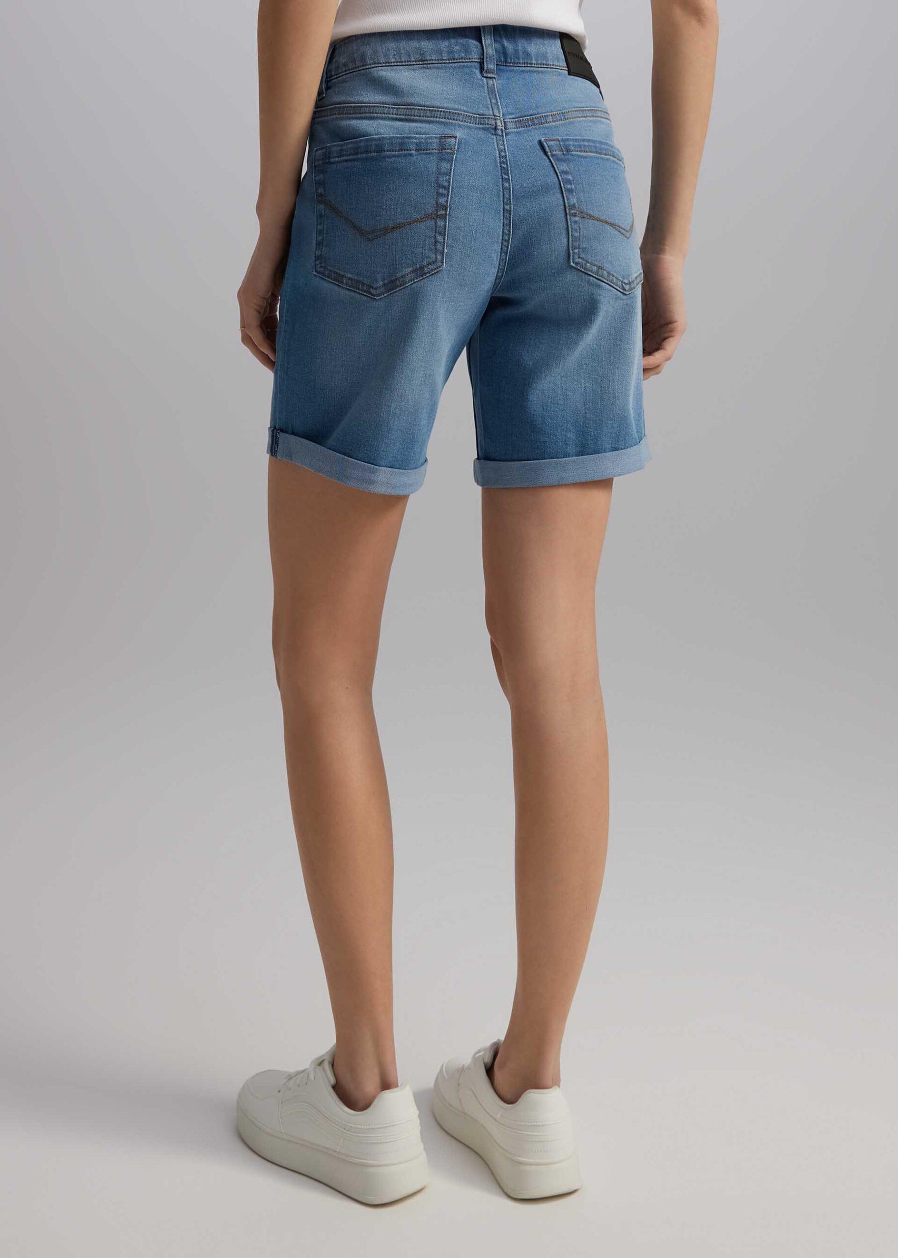 Шорти жіночі Diverse BOMNA джинсові M Світло-блакитний (5905384114556) - фото 4 Шорти жіночі Diverse BOMNA джинсові M Світло-блакитний (5905384114556) - фото 4