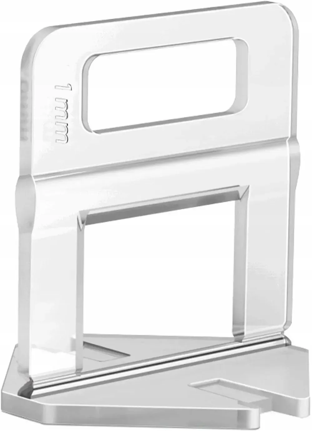 Система выравнивания плитки клипсы для монтажа и укладки 1 мм 500 шт Прозрачный (126)