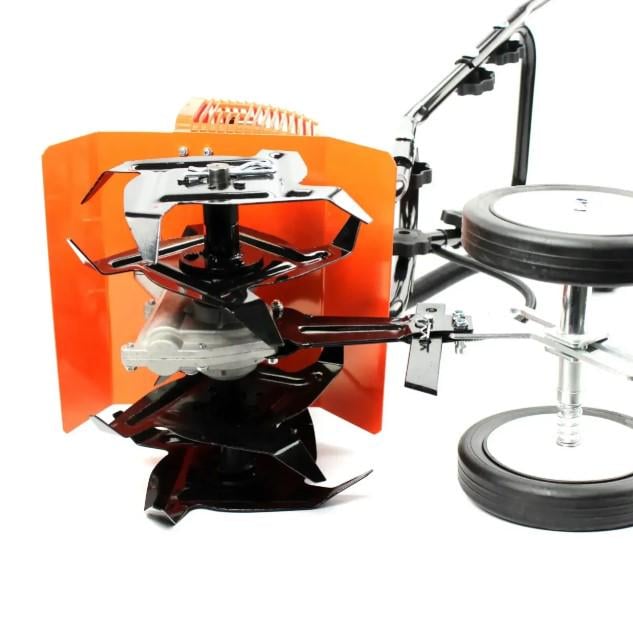 Мотоблок бензиновый 2-х тактный 6500 Вт Красный (2104618491) - фото 8