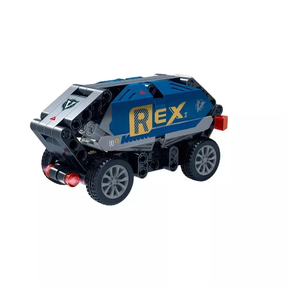 Конструктор детский BanBao Эксклюзивные авто Рекс из пластика 354 дет. Синий (150-98-BB8649)