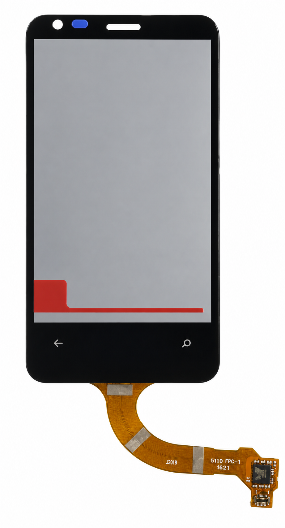 Стекло сенсорное тачскрин для Nokia Lumia 620 Rev 3 Black (29768925)