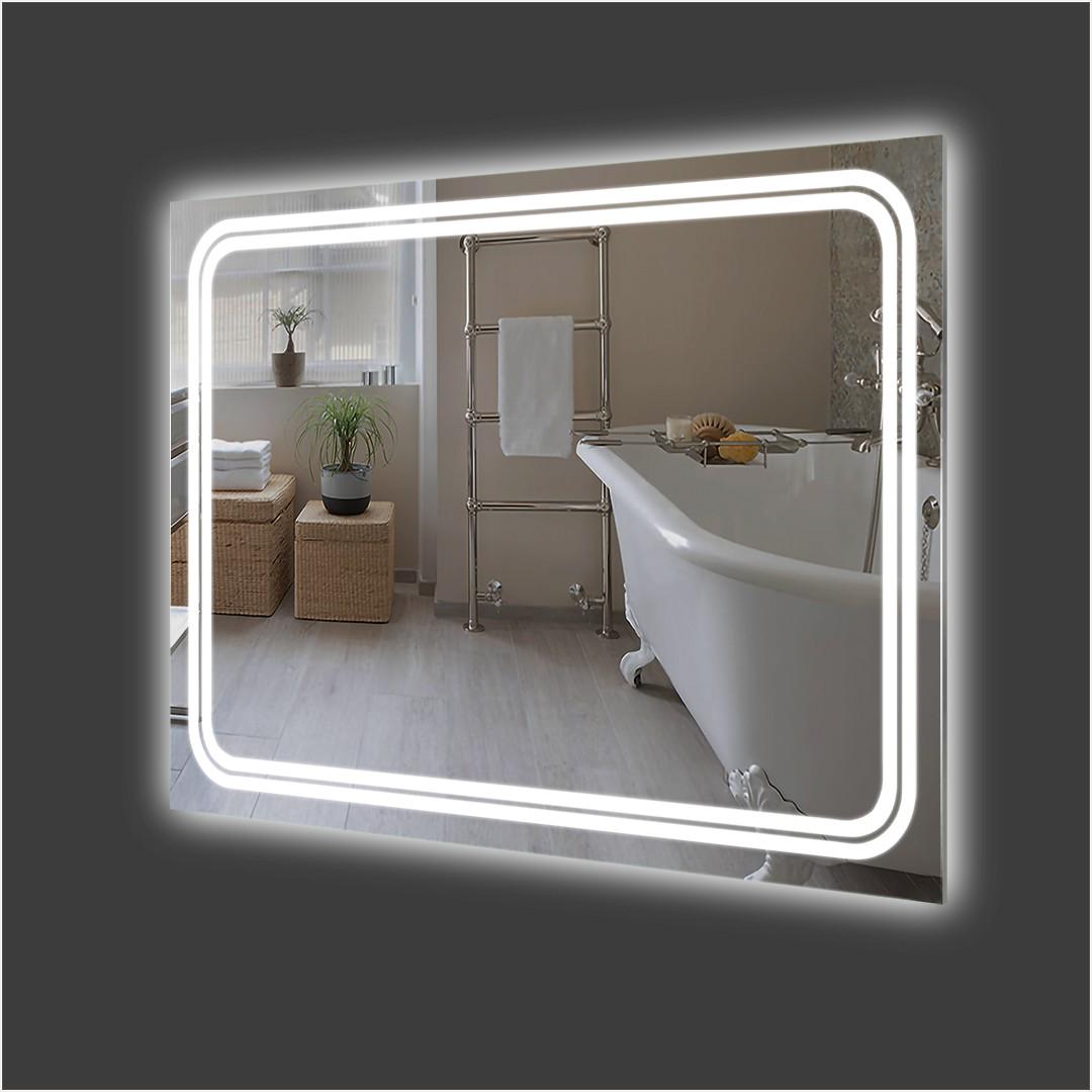Зеркало прямоугольное Экватор ML-46 70x90 см с фоновой подсветкой LED