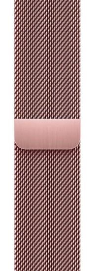 Ремінець DK Metallic Band Milanes Loop Magnetic для Apple Watch 38 мм Rose