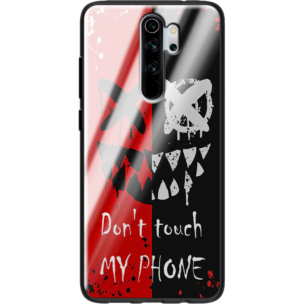 Чохол Boxface Xiaomi Redmi Note 8 Pro Bad Smile Чорний силікон зі склом (38222-up2468-38352)