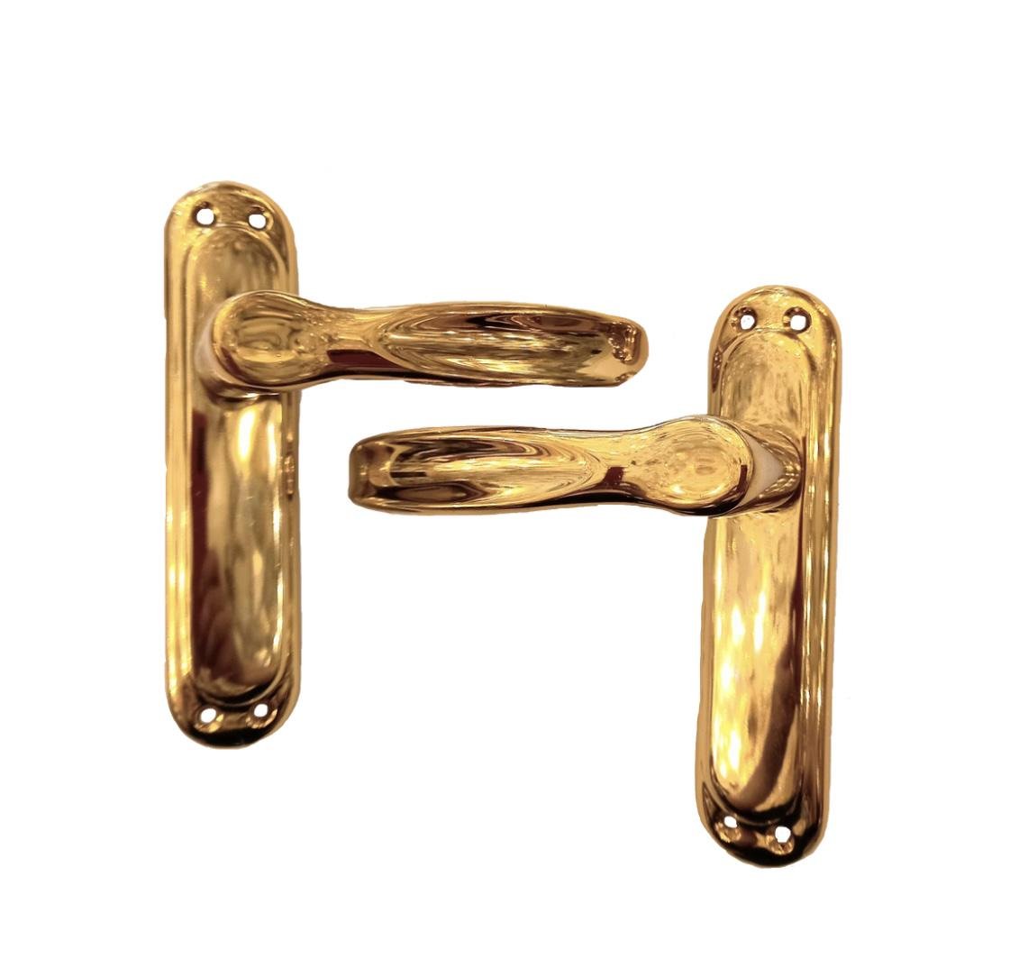 Ручки дверные Doganlar Serce Albl col латунь