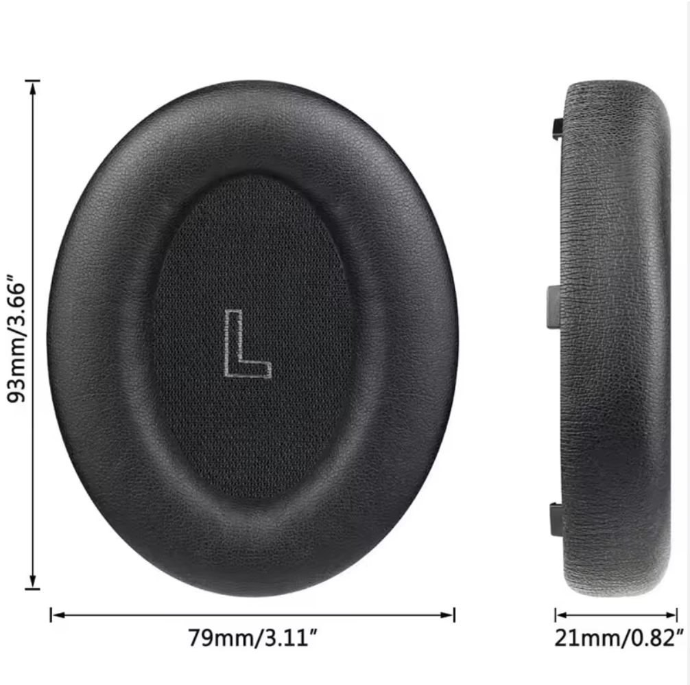 Амбушюри для навушників Bose QuietСomfort Ultra Чорний (30433283) - фото 3 Амбушюри для навушників Bose QuietСomfort Ultra Чорний (30433283) - фото 3