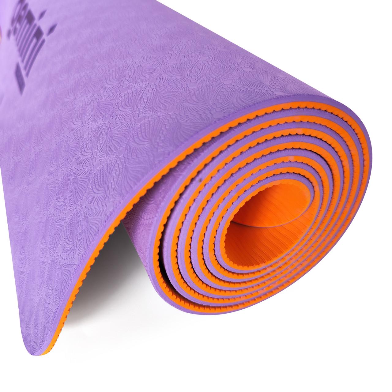 Коврик для фитнеса и йоги Gemini Pro GE-6PURO TPE/TC 6 мм (14729326) - фото 2 Коврик для фитнеса и йоги Gemini Pro GE-6PURO TPE/TC 6 мм (14729326) - фото 2