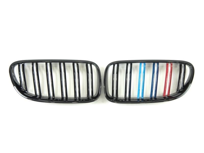 Решетка радиатора GBT для BMW 3 M-Look E-90/91/92/93 2005-2011 гг. пластик Черный (27669591)