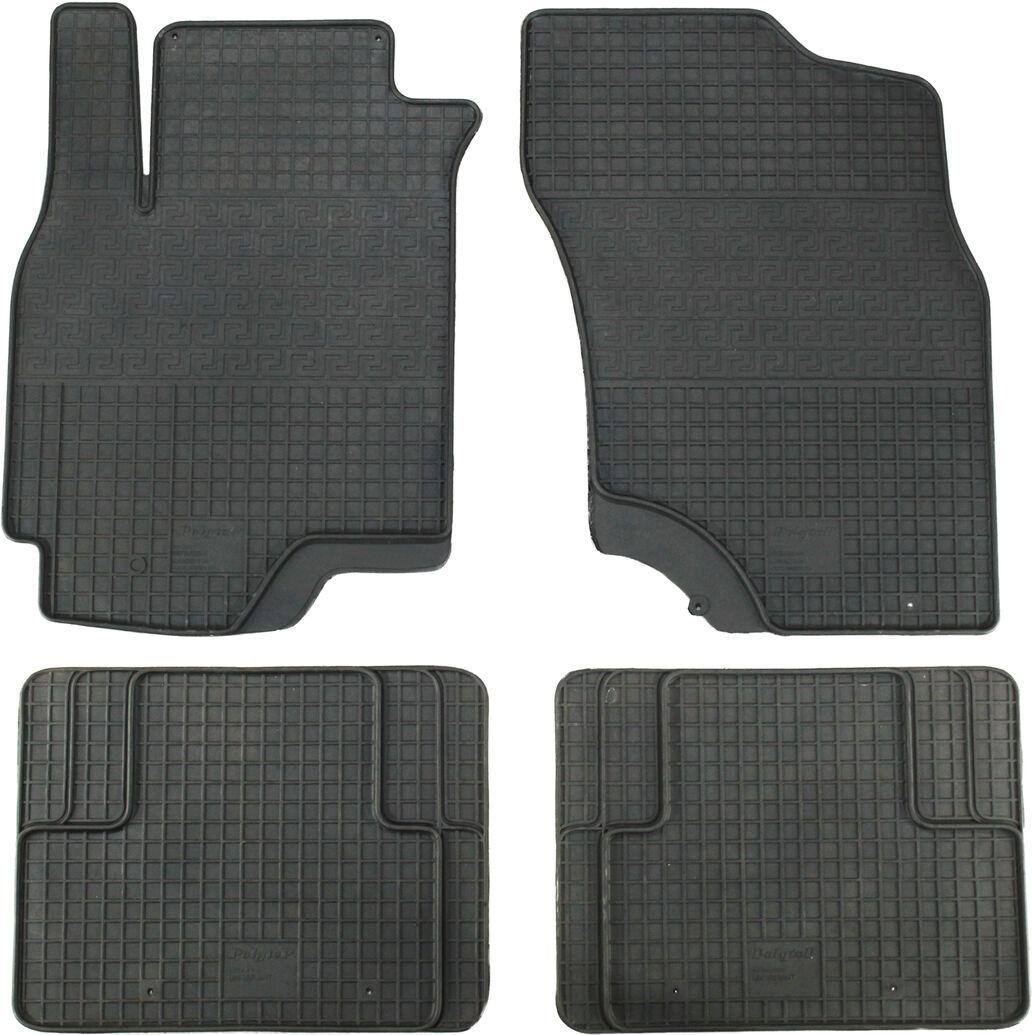 Коврики автомобильные в салон Polytep Mitsubishi Lancer с 04-09 г.в. 4 шт. Черный (15293115)