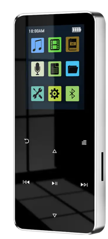 MP3-плеєр Bluetooth 5.0 RIJAHO із зовнішнім динаміком Білий - фото 1