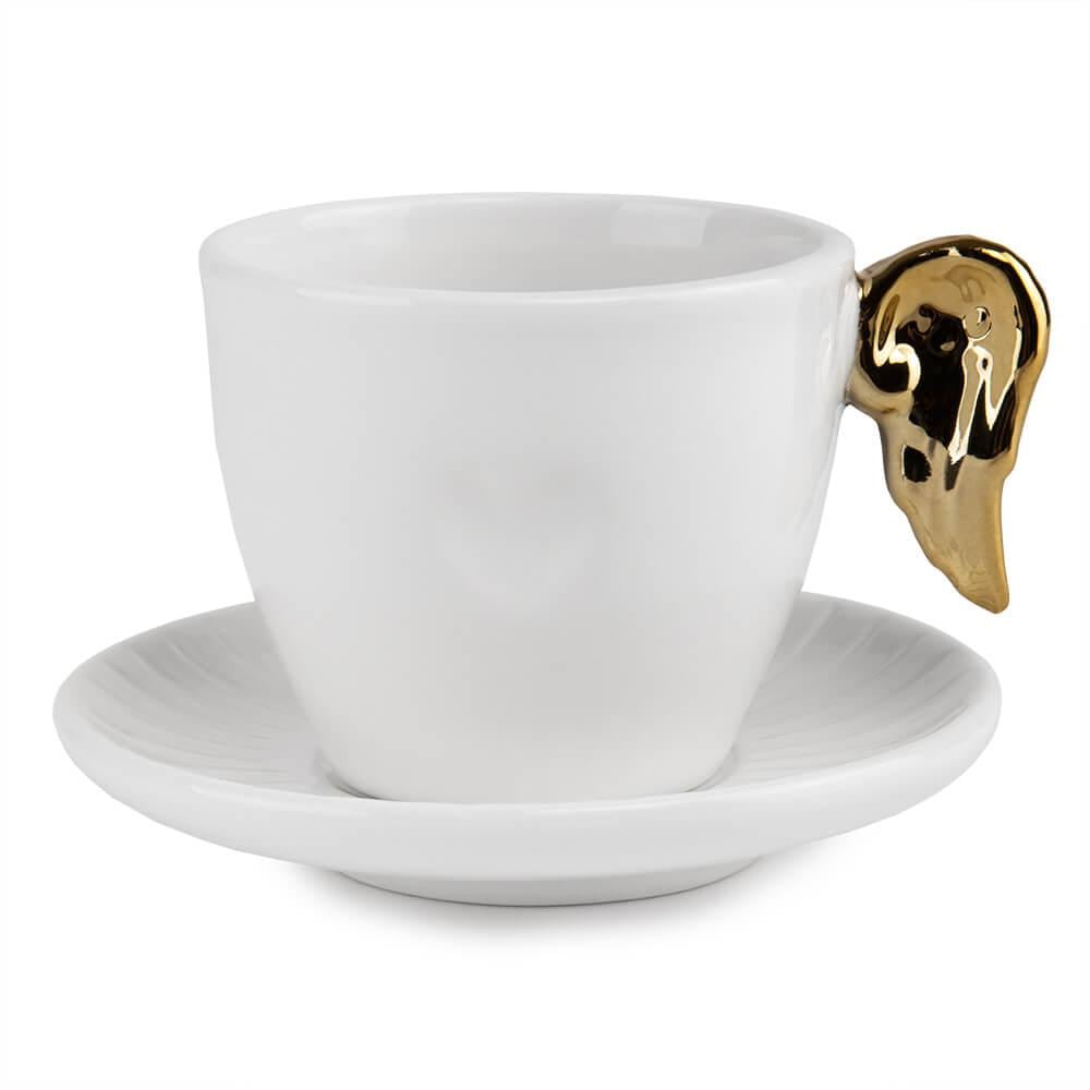 Чашка с блюдцем Крылья ангела 220 мл (87654044)