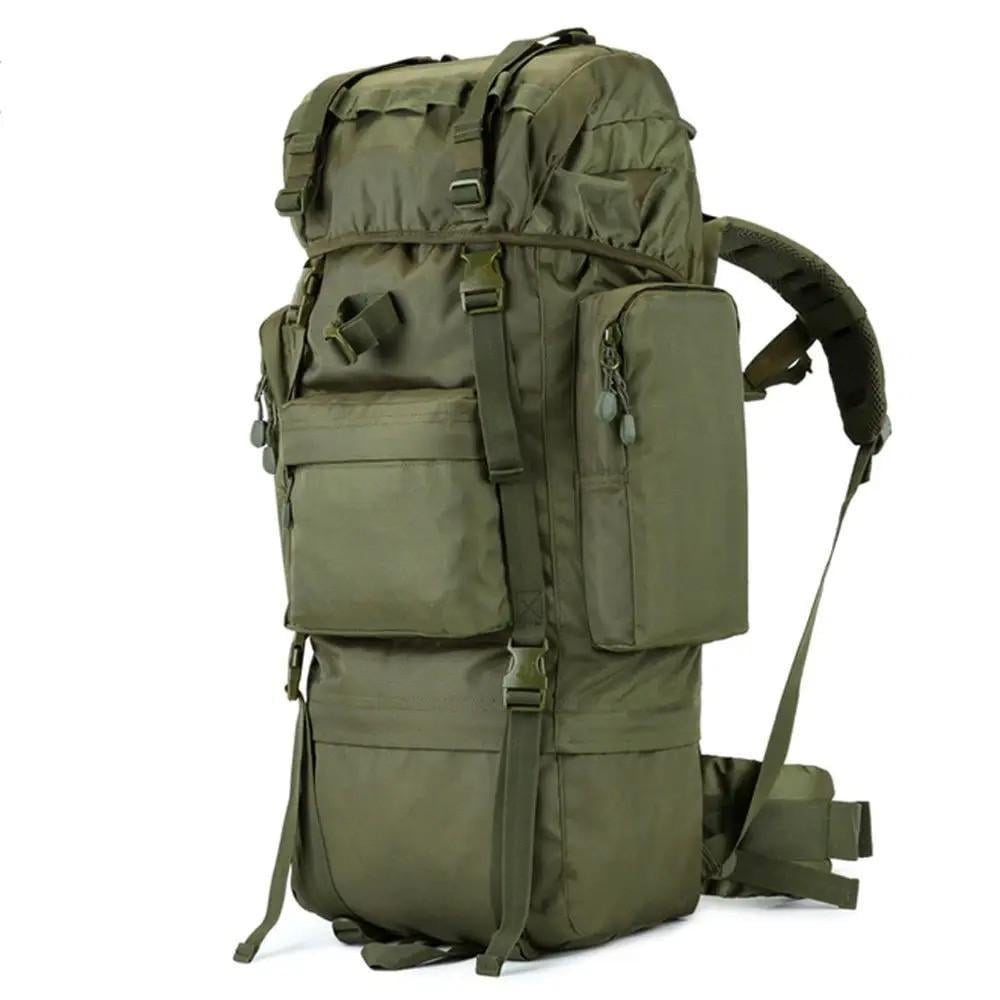 Рюкзак армейский с подсумками Tactical Travel A21 70 л Оливковый (1253628812)