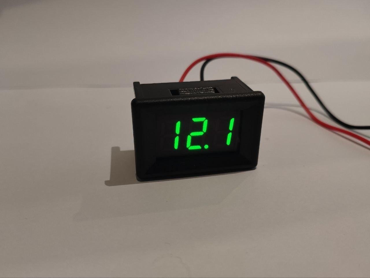 Вольтметр в корпусе 0,36'' DC 4,5-30V с зелеными цифрами (4539) - фото 4 Вольтметр в корпусе 0,36'' DC 4,5-30V с зелеными цифрами (4539) - фото 4