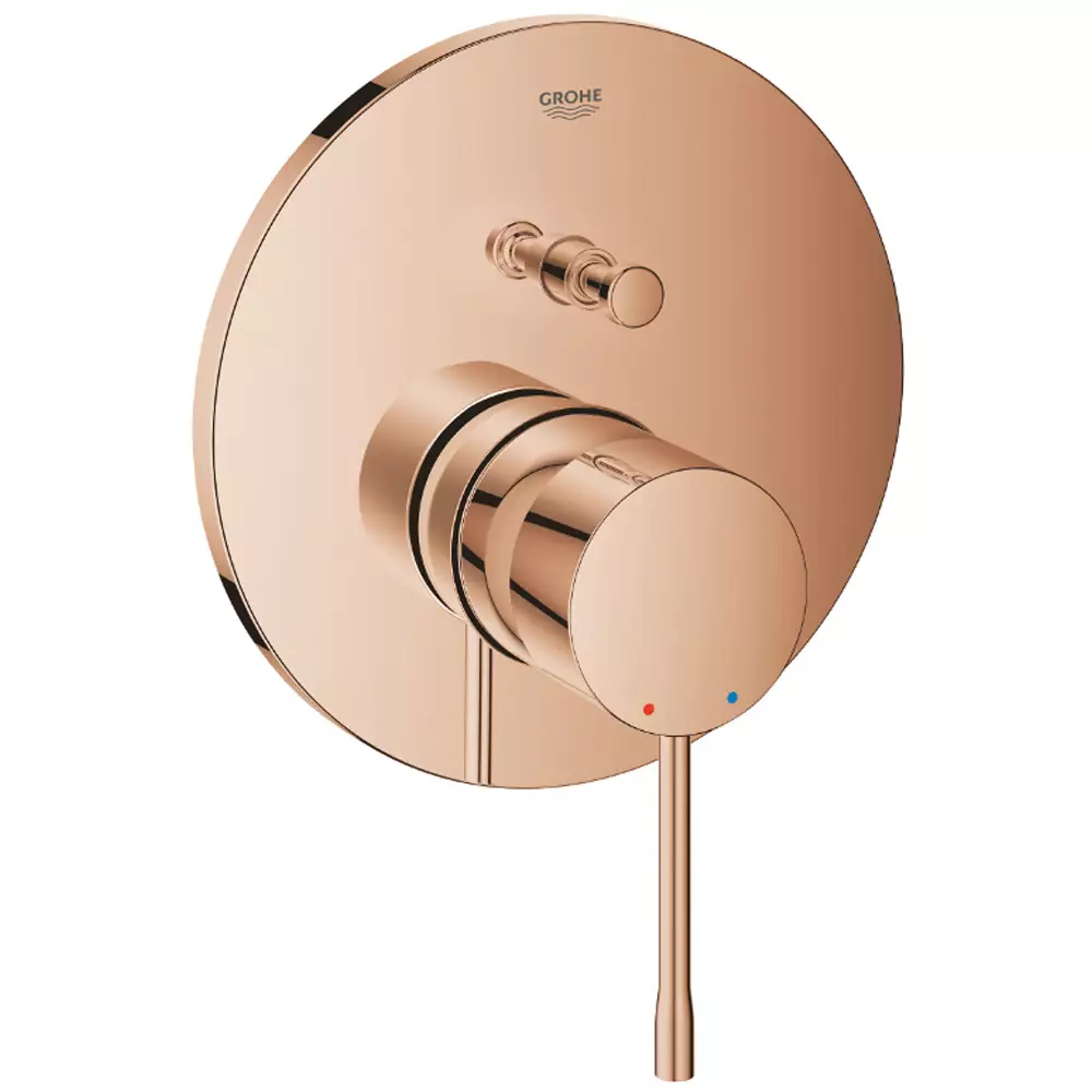 Смеситель скрытого монтажа для ванны/душа Grohe Essence 24167DA1 Теплый закат Розовое золото (544599) Смеситель скрытого монтажа для ванны/душа Grohe Essence 24167DA1 Теплый закат Розовое золото (544599)
