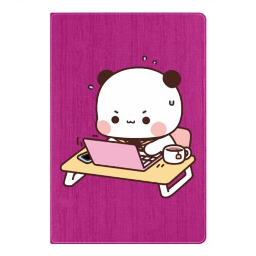 Блокнот А5 Бубу и дедлайн 112 листов в линию Розовый (18258465-7-206874)