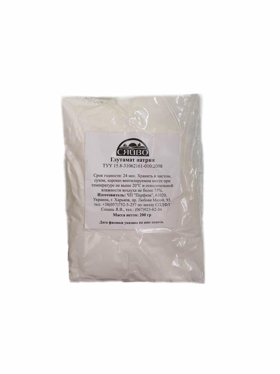 Приправа Глютамат натрію СЯЙВО 200 г