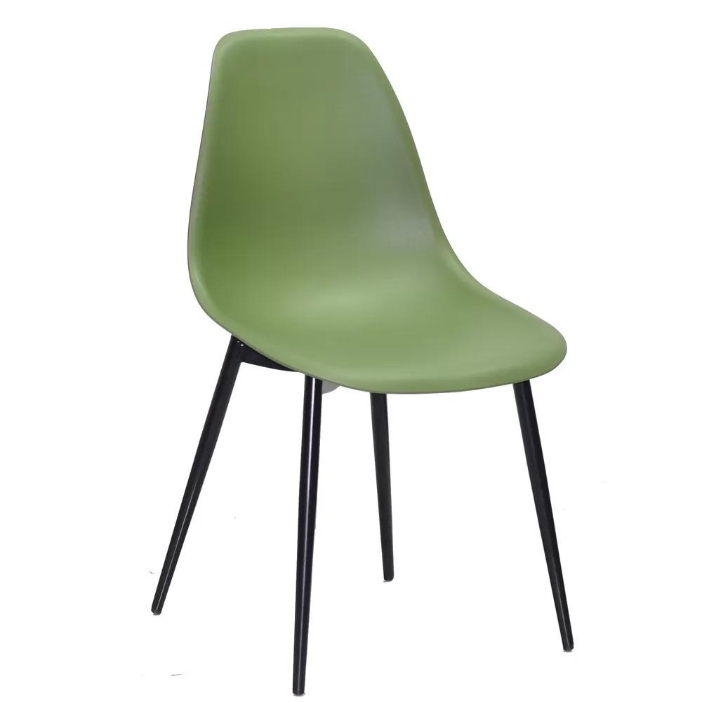 Стул EAMES BASIC 31 Черный/Зеленый (114037) - фото 1