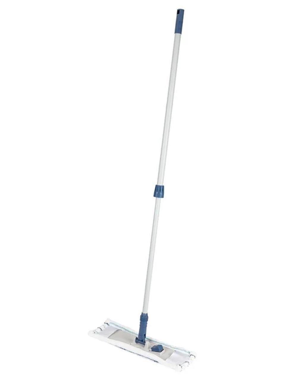 Швабра плоская с телескопической ручкой AquaPur D1-00193 микрофибра насадка 45x14 см (2854167928) Швабра плоская с телескопической ручкой AquaPur D1-00193 микрофибра насадка 45x14 см (2854167928)