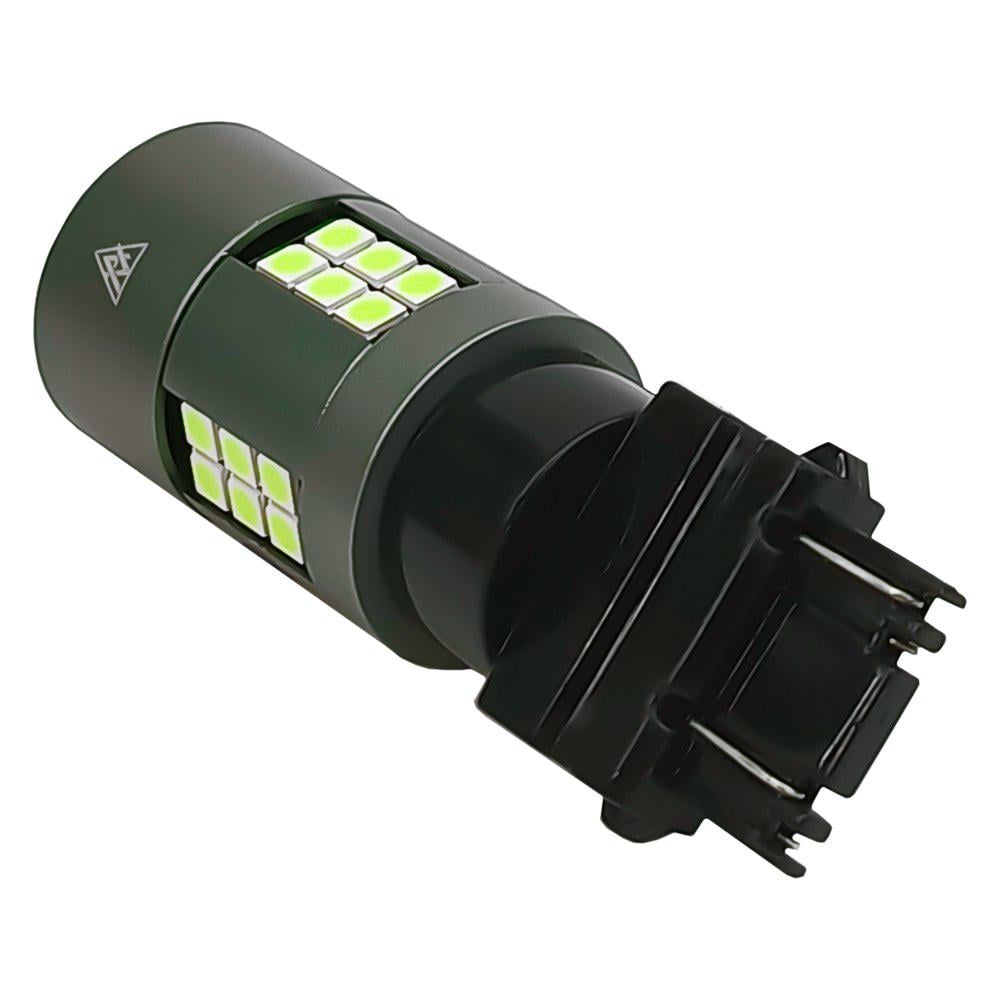 Лампа светодиодная 3157 AVolt T25-3030-30SMD Canbus 12-24v Зеленый - фото 3 Лампа светодиодная 3157 AVolt T25-3030-30SMD Canbus 12-24v Зеленый - фото 3