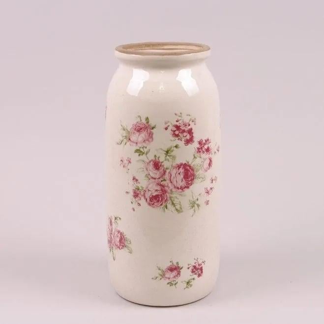 Ваза керамическая Flora Розы (37674)