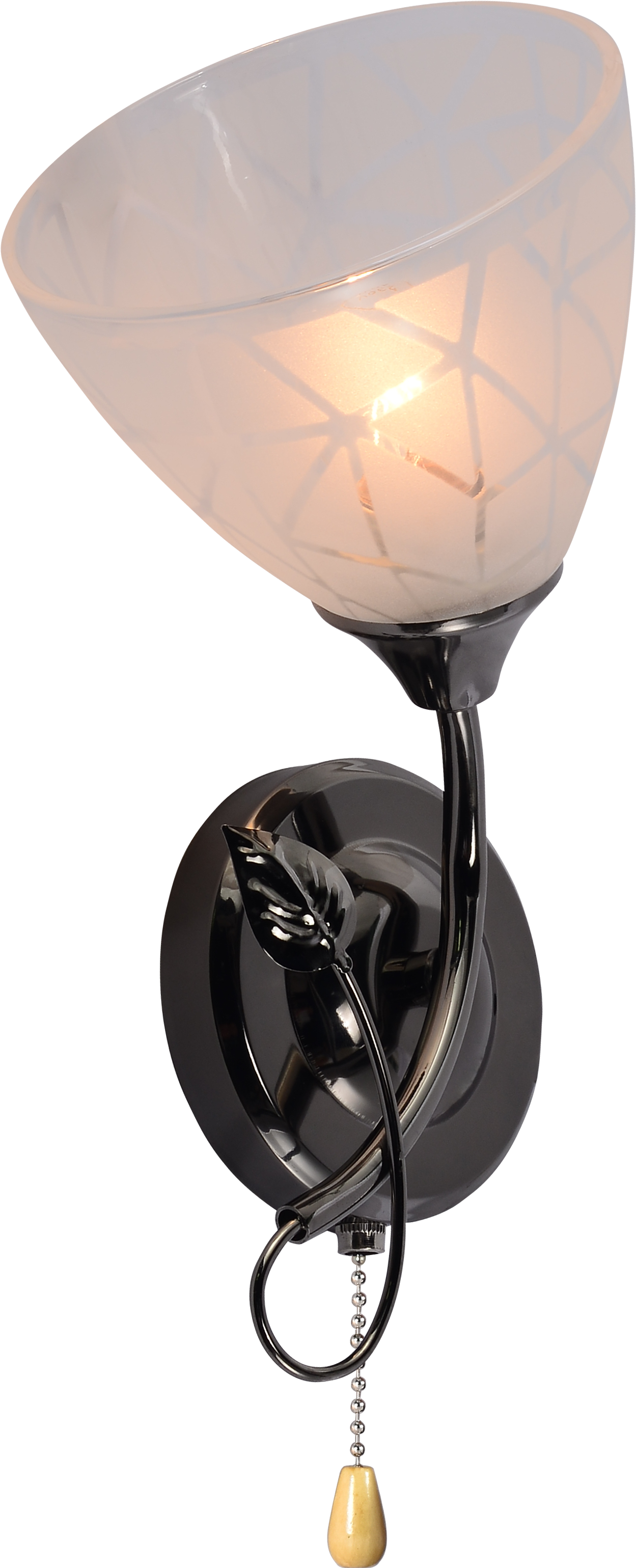 Бра настінне INTEREES IS XA1144-1 Dark Chrome