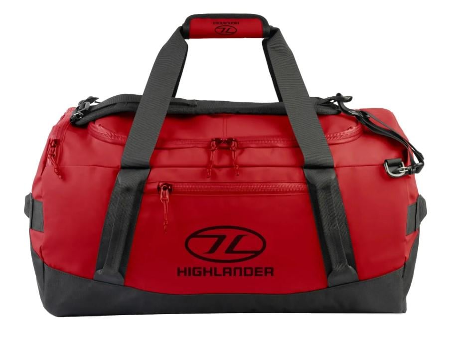 Сумка дорожня водозахисна Highlander Hauler Duffel 65 л Red (DB133-RD)