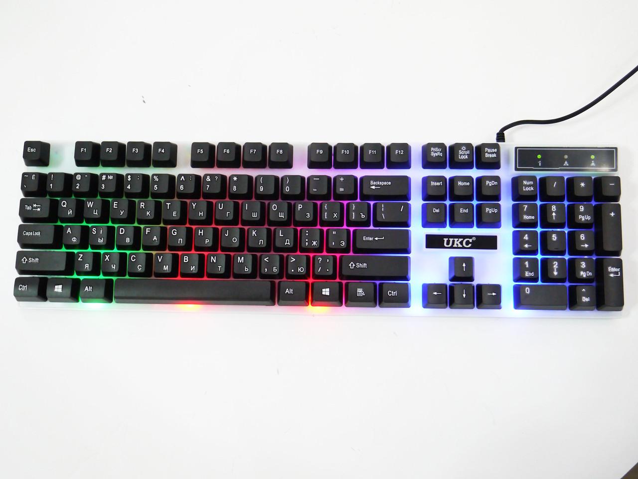 Клавиатура мышка UKC M416 LED (с подсветкой) Keyboard + Мышка (17189)