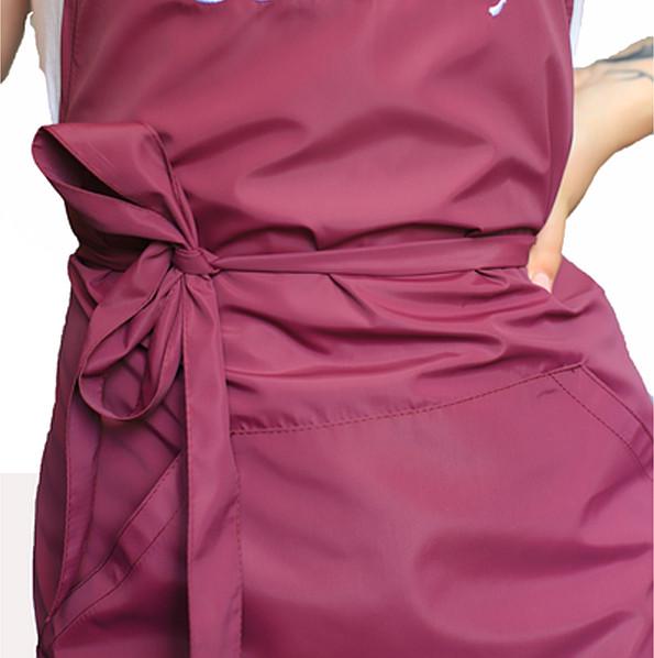 Фартух косметолога Sofi May з кишенею Бордовий - фото 6 Фартух косметолога Sofi May з кишенею Бордовий - фото 6