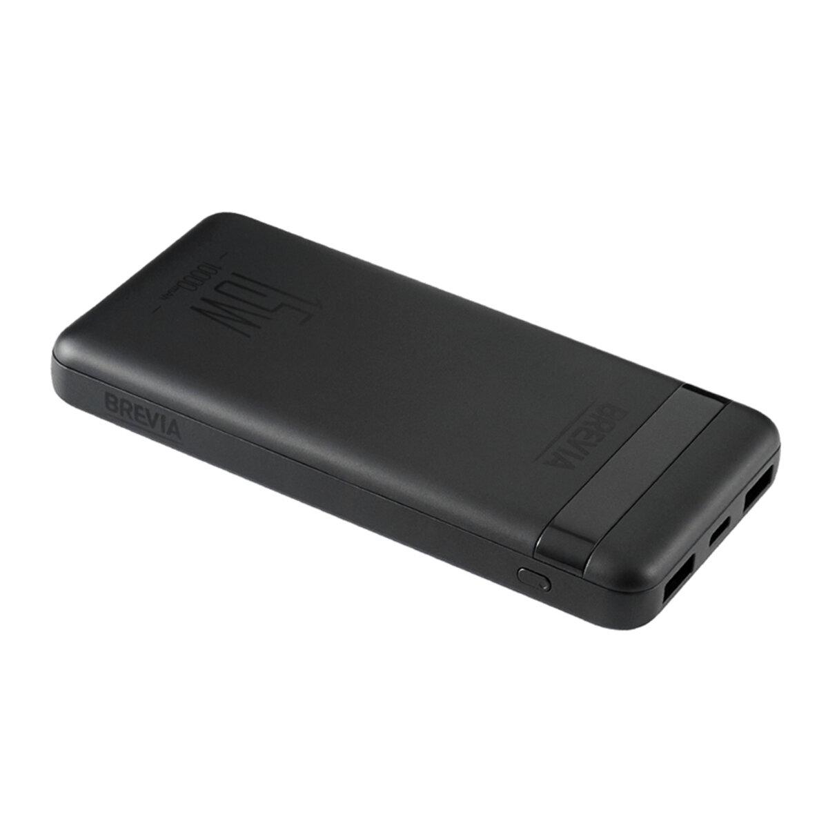 Повербанк Brevia для смартфона с быстрой зарядкой 15W Li-Pol 10000 mAh (45115) - фото 7