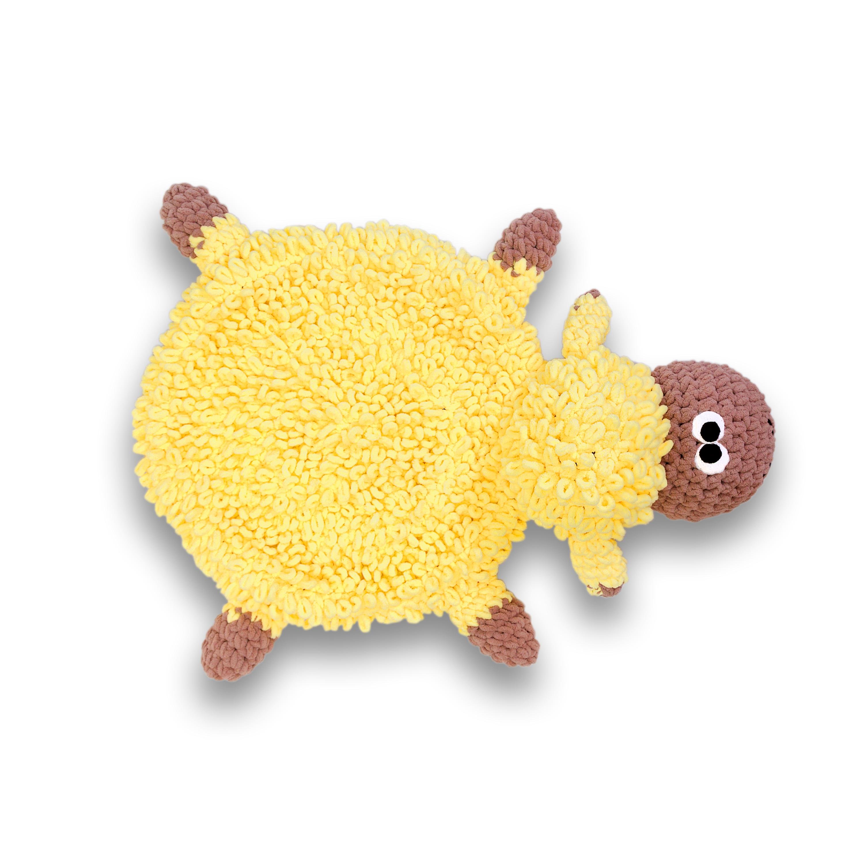 Коврик детский барашек Свен Yellow - фото 2 Коврик детский барашек Свен Yellow - фото 2