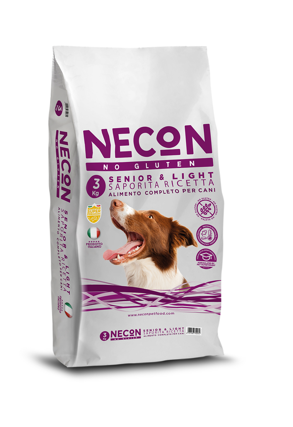 Сухий корм для собак Necon No Gluten Senior&Light 3 кг (NECN10)