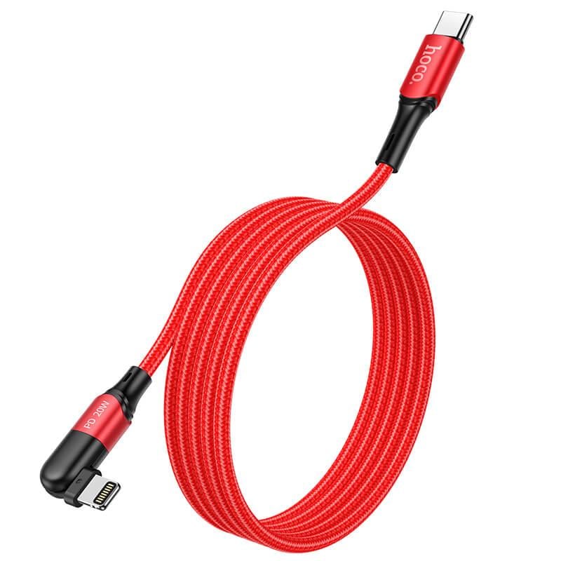 Кабель Hoco Type-C to Lightning Orbit PD data cable U100 Red (80a80c63)