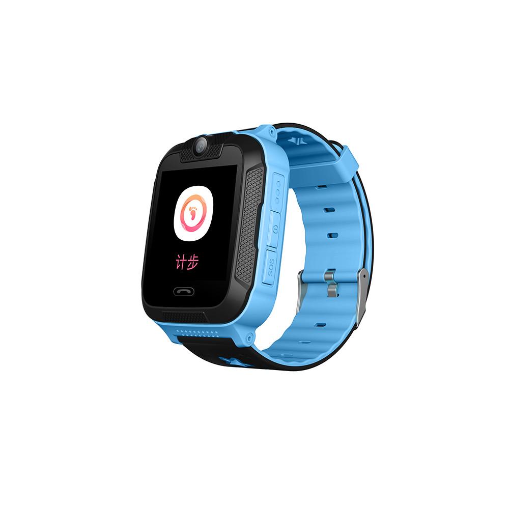 Детские смарт-часы SUNROZ Q76 с GPS 3G 1,4" Голубой (SUN0609)