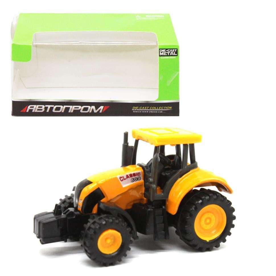 Машинка іграшкова спецтехніка Автопром металеваТрактор 7628 масштаб 1:64 (RLT23825s30890) Машинка іграшкова спецтехніка Автопром металеваТрактор 7628 масштаб 1:64 (RLT23825s30890)