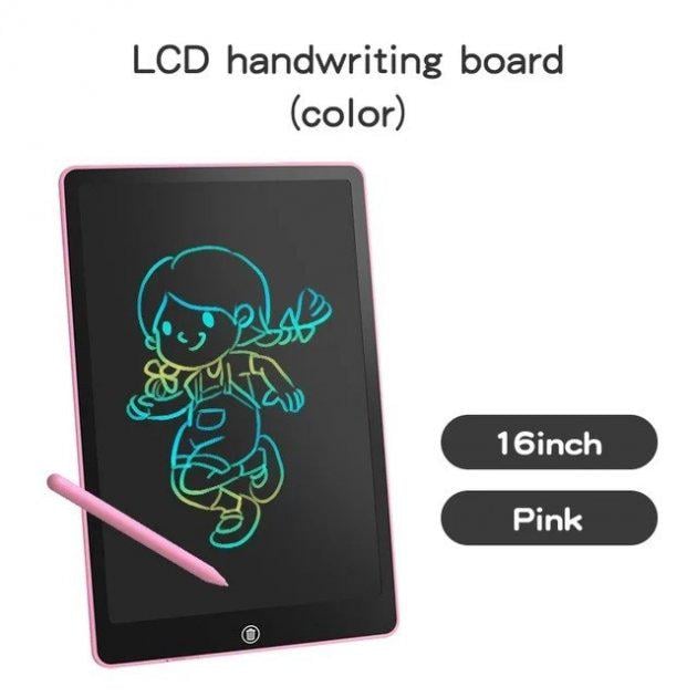 Планшет графічний Psheko Writing Tablet кольоровий 16" Pink (TC050646) - фото 3