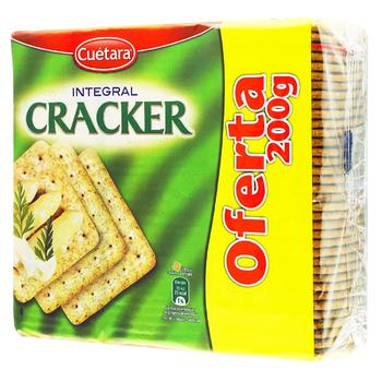 Крекер Cuetara creme цельнозерновой 600 г Green (8709319)