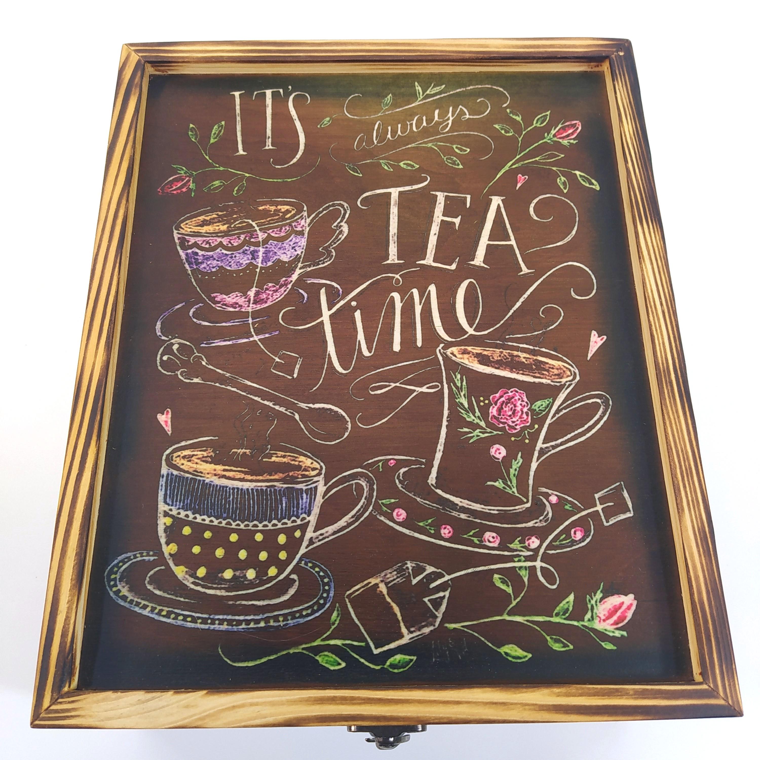 Короб для чайних пакетиків Майстерня містера Томаса Tea time 24х19,5х10,8 см