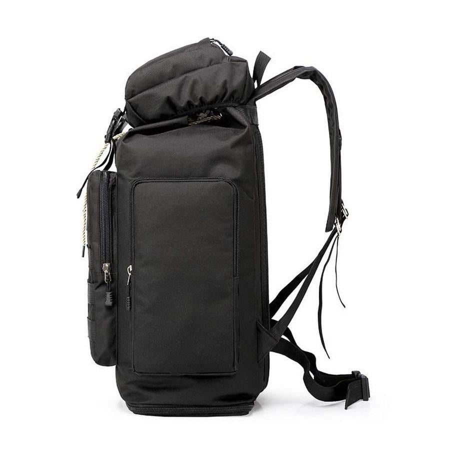 Рюкзак походный Light Tactic 1200D система Molle баул кордура 70 л 39x22x80 см Black (784779466) - фото 2