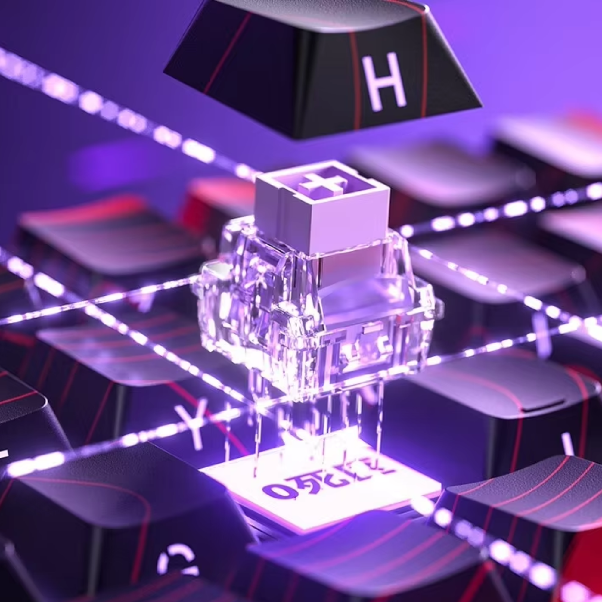 Клавиатура на магнитных переключателях Aula WIN 60 HE MAX механическая с подсветкой RGB (24403328) - фото 6 Клавиатура на магнитных переключателях Aula WIN 60 HE MAX механическая с подсветкой RGB (24403328) - фото 6