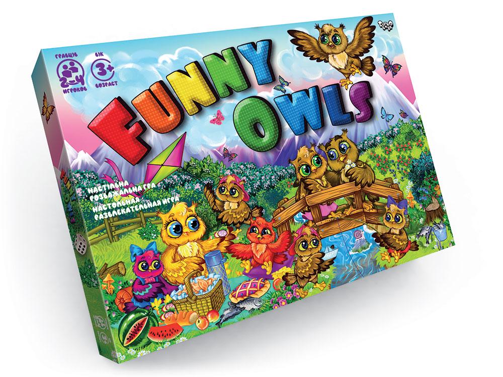 Настільна гра розважальна Danko Toys Funny owls (MTT-122489) Настільна гра розважальна Danko Toys Funny owls (MTT-122489)