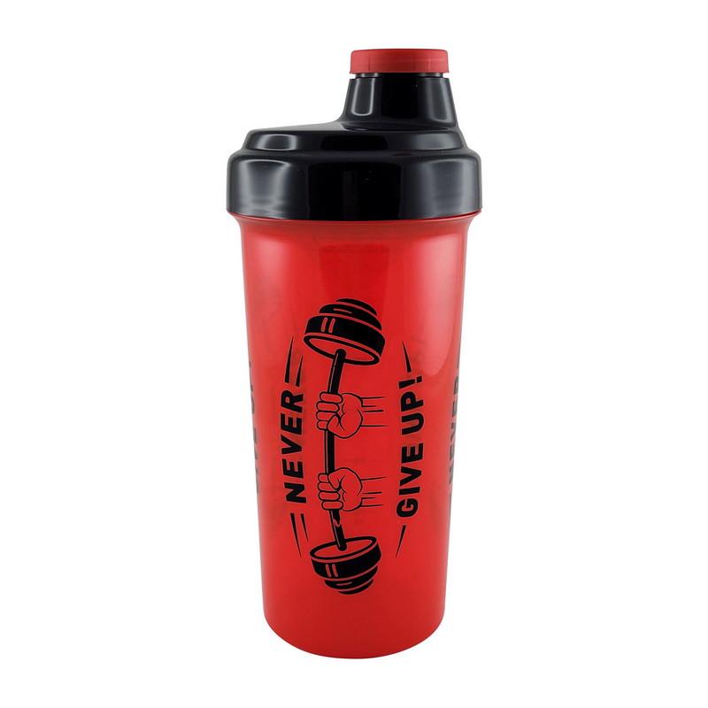 Шейкер Euroshaker Never Give UP 750 мл Красный (21578-01)