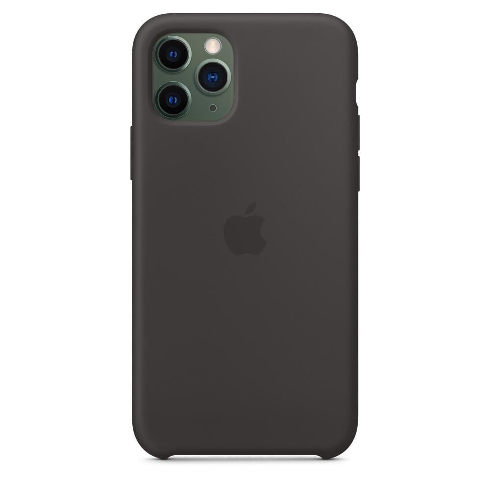 Силиконовый чехол-накладка Apple Silicone Case for iPhone 11 Pro, Black (HC) - фото 3