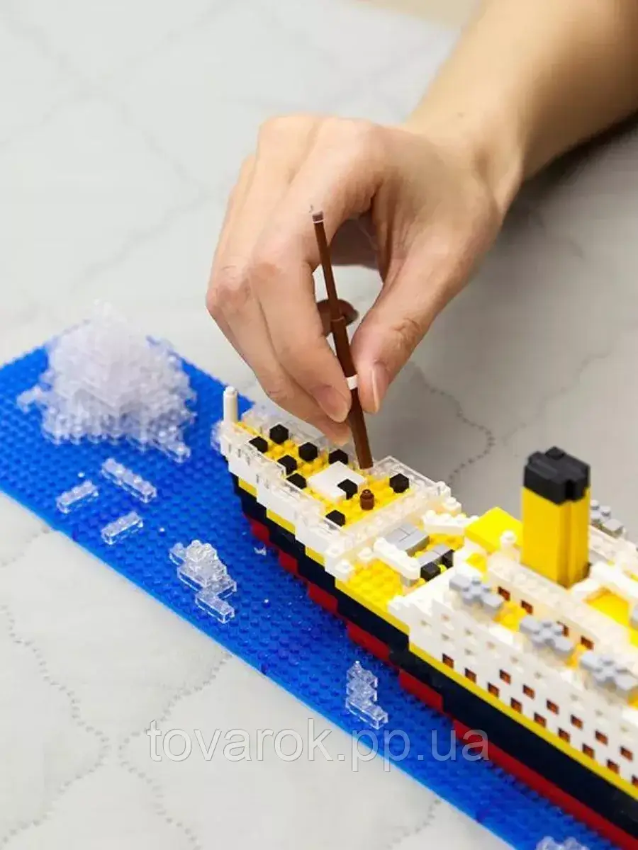 Конструктор Sluban Titanic 1878 мини деталей (2457816539) - фото 3 Конструктор Sluban Titanic 1878 мини деталей (2457816539) - фото 3