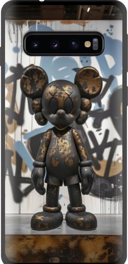 Чехол на Samsung Galaxy S10 Bronze kaws v2 (6098b-1640-42517)