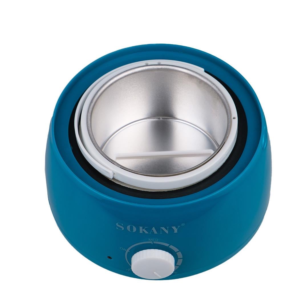 Воскоплав Sokany SK-117 баночный с терморегулятором 500 мл Зеленый (2738)