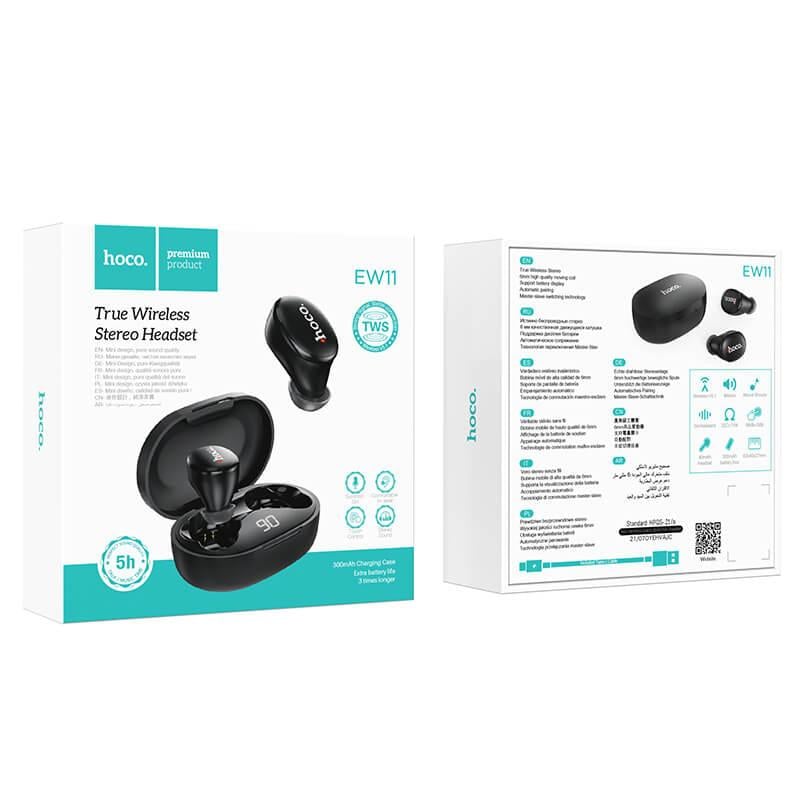 Навушники Bluetooth Hoco Melody true wireless BT headset EW11 (ace9e8fe) - фото 2