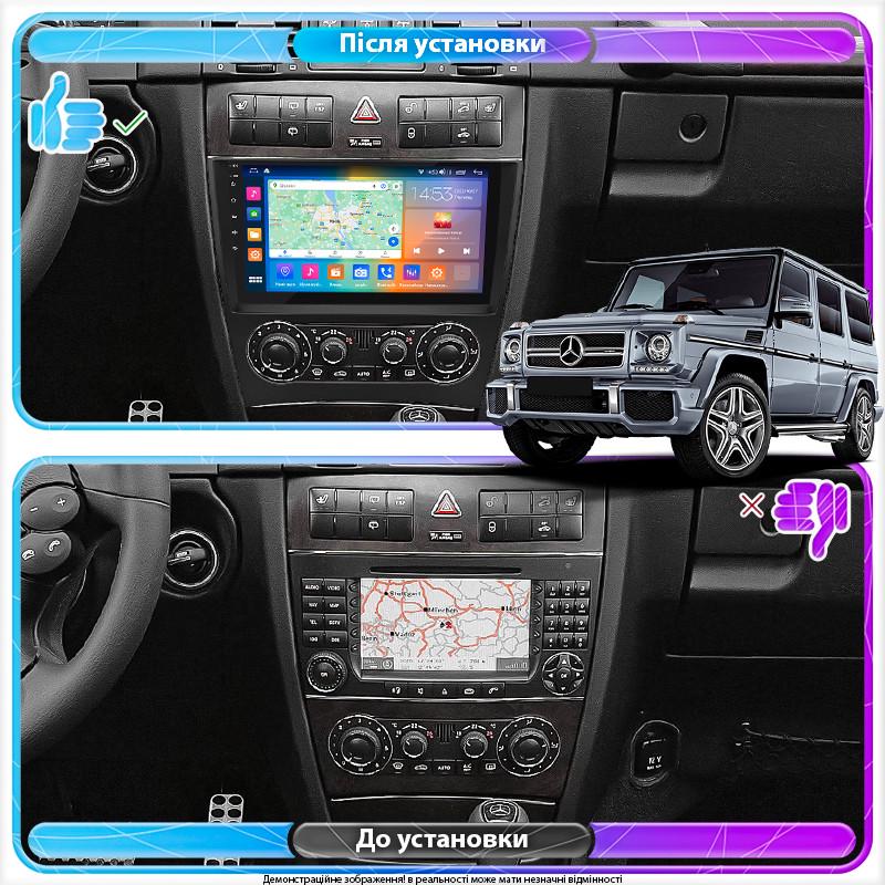 Автомагнитола Lesko для Mercedes-Benz G-Класс II W463 Рестайлин 1 2006 IPS 9" 2/32Gb CarPlay 4G WiFi - фото 3