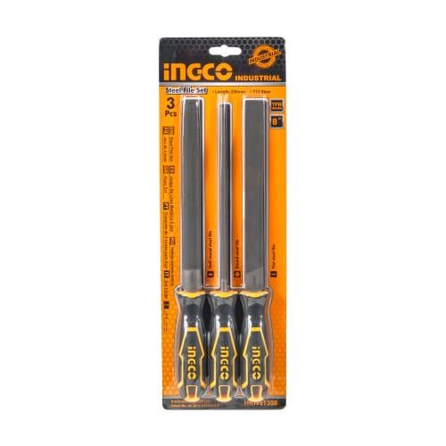 Набор напильников INGCO 200 мм 3 шт. (000143456)