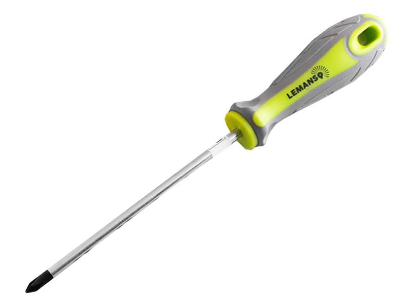 Отвертка Lemanso LTL40004 с крестовым шлицем Phillips РН1x125мм